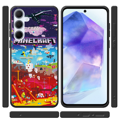 Чехол BoxFace Samsung Galaxy A35 5G (A356) Minecraft World Beyond