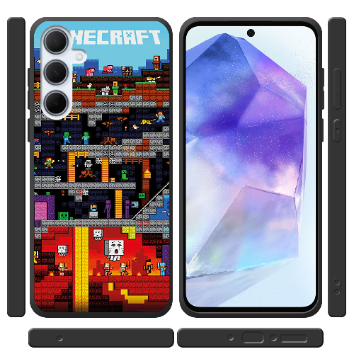 Чехол BoxFace Samsung Galaxy A35 5G (A356) Minecraft Lode Runner