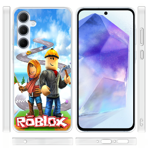 Чехол BoxFace Samsung Galaxy A35 5G (A356) Roblox Білдерман