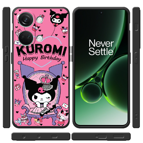 Чехол BoxFace OnePlus Nord 3 5G День народження Kuromi