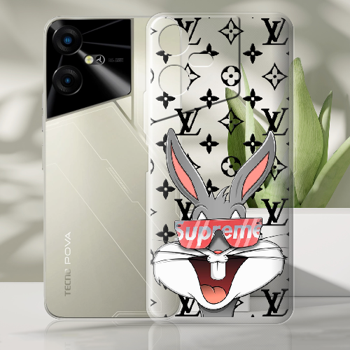 Чехол BoxFace Tecno POVA Neo 3 looney bunny