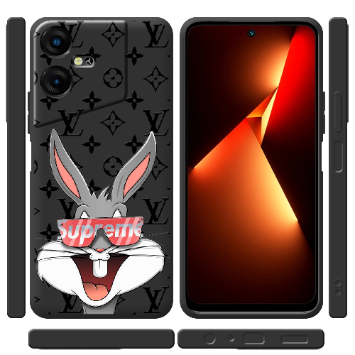 Чехол BoxFace Tecno POVA Neo 3 looney bunny