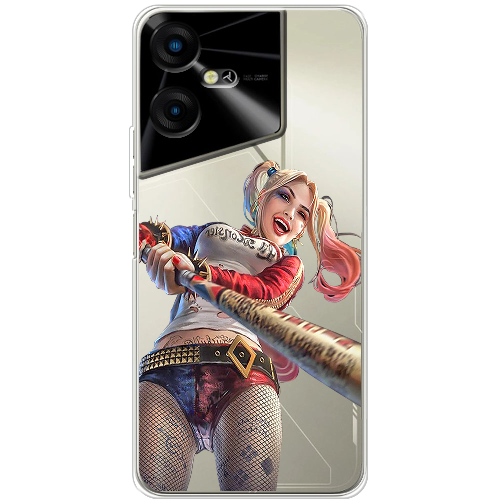 Чехол BoxFace Tecno POVA Neo 3 Happy Harley Quinn