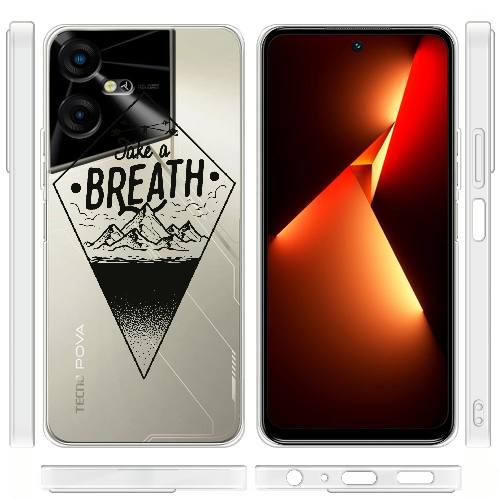 Чехол BoxFace Tecno POVA Neo 3 Take a Breath