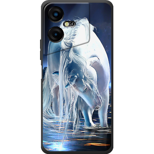 Чехол BoxFace Tecno POVA Neo 3 White Horse