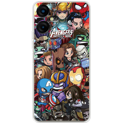 Чехол BoxFace Tecno POVA Neo 3 Avengers Infinity War