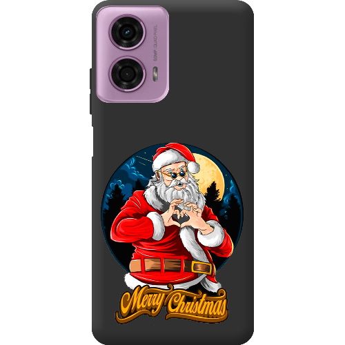 Чехол BoxFace Motorola G24 Cool Santa and heart