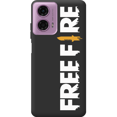 Чехол BoxFace Motorola G24 Белый Free Fire