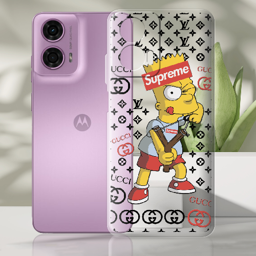 Чехол BoxFace Motorola G24 Yellow Fun