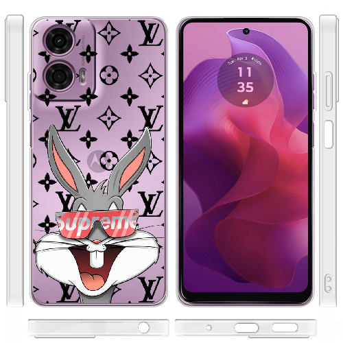 Чехол BoxFace Motorola G24 looney bunny