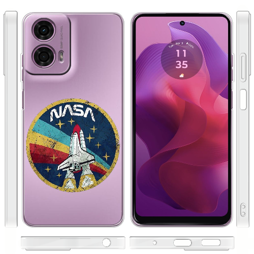 Чехол BoxFace Motorola G24 Space Shuttle NASA