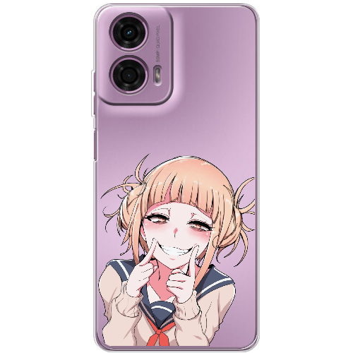 Чехол BoxFace Motorola G24 Himiko Toga Smile