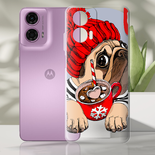 Чехол BoxFace Motorola G24 Winter Puggy