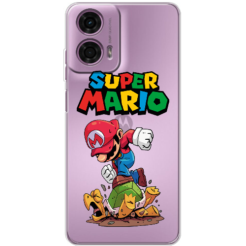 Чехол BoxFace Motorola G24 Super Mario