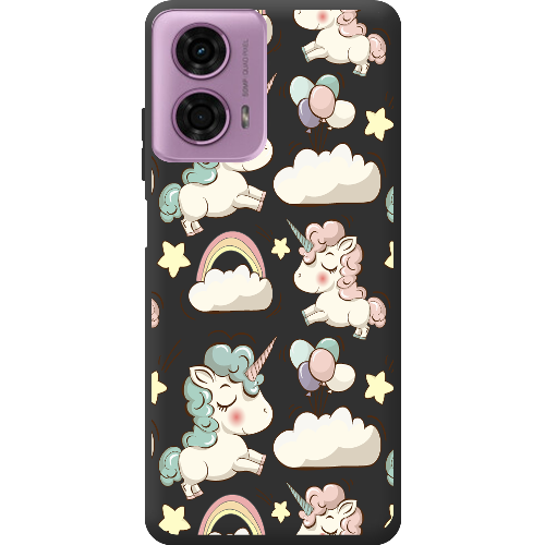 Чехол BoxFace Motorola G24 Unicorns