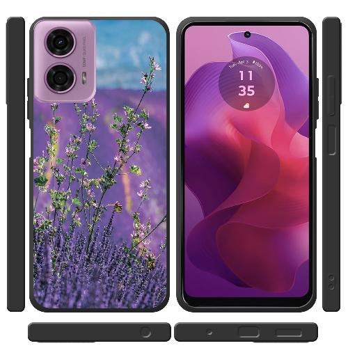 Чехол BoxFace Motorola G24 Lavender Field