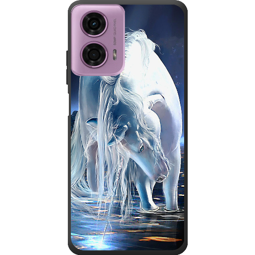 Чехол BoxFace Motorola G24 White Horse