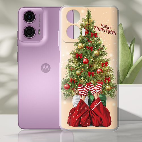 Чехол BoxFace Motorola G24 Наше Рождество