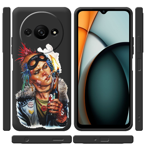 Чехол BoxFace Xiaomi Redmi A3 Tanker Girl