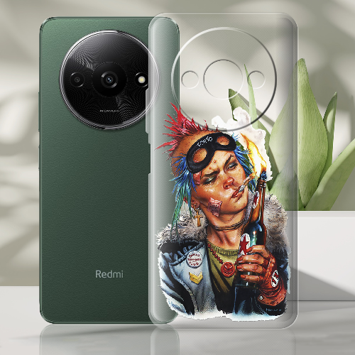 Чехол BoxFace Xiaomi Redmi A3 Tanker Girl