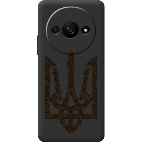 Чехол BoxFace Xiaomi Redmi A3 Ukrainian Black Trident