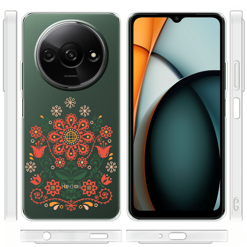 Чехол BoxFace Xiaomi Redmi A3 Ukrainian Ornament