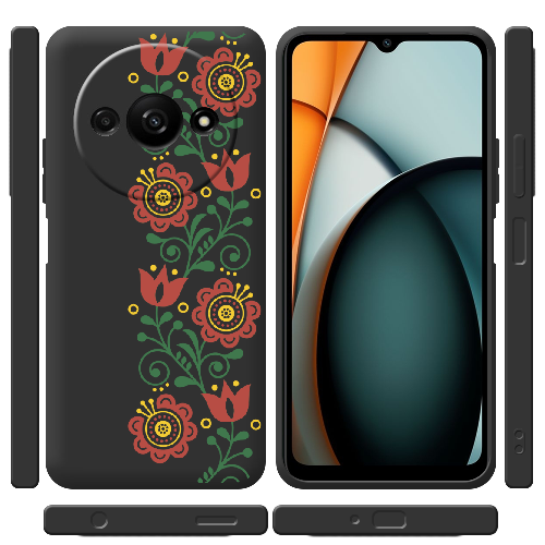 Чехол BoxFace Xiaomi Redmi A3 Ethno Flower