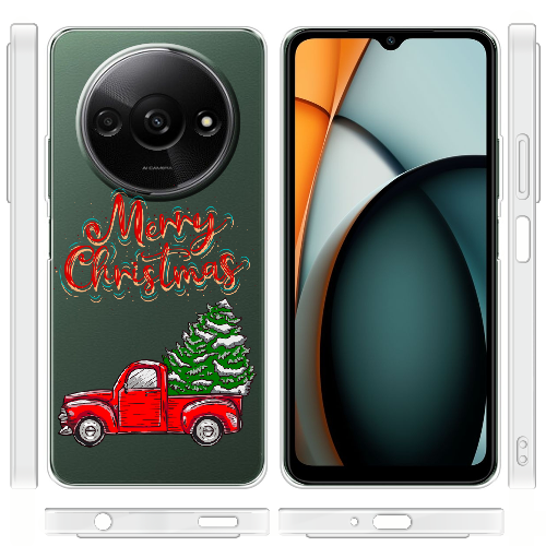 Чехол BoxFace Xiaomi Redmi A3 Holiday Car Merry Christmas