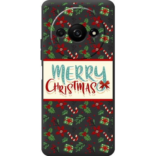 Чехол BoxFace Xiaomi Redmi A3 Vintage Christmas Congratulation