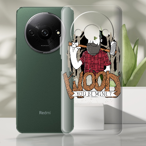 Чехол BoxFace Xiaomi Redmi A3 Wood you be mine