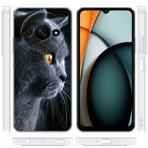 Чехол BoxFace Xiaomi Redmi A3 English cat