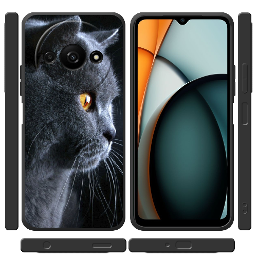 Чехол BoxFace Xiaomi Redmi A3 English cat