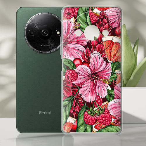 Чехол BoxFace Xiaomi Redmi A3 Tropical Flowers