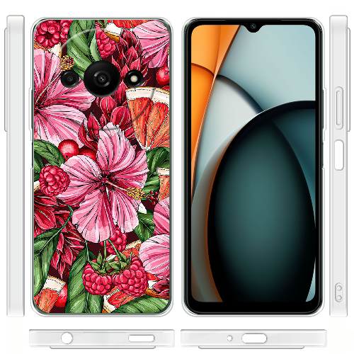 Чехол BoxFace Xiaomi Redmi A3 Tropical Flowers