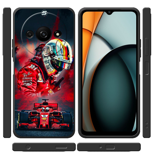 Чехол BoxFace Xiaomi Redmi A3 Racing Car