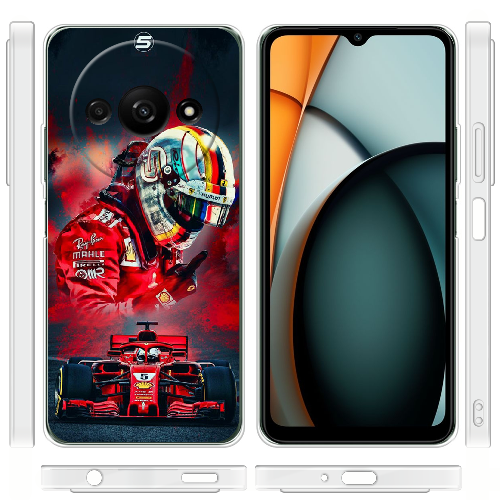 Чехол BoxFace Xiaomi Redmi A3 Racing Car