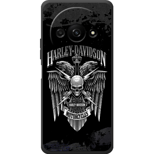 Чехол BoxFace Xiaomi Redmi A3 Harley Davidson skull and eagles