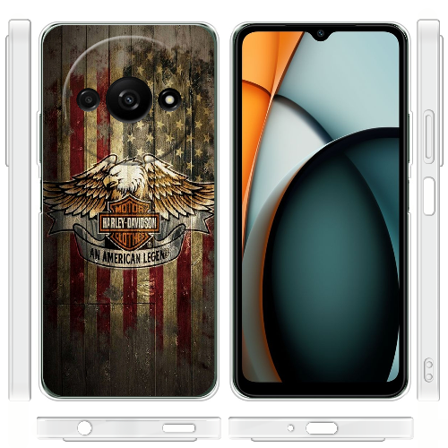 Чехол BoxFace Xiaomi Redmi A3 Harley Davidson An American Legend