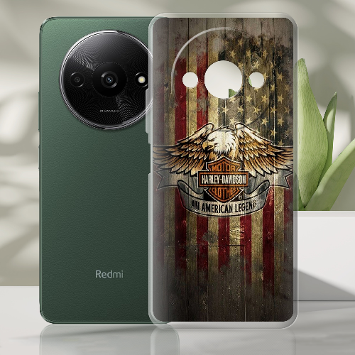 Чехол BoxFace Xiaomi Redmi A3 Harley Davidson An American Legend