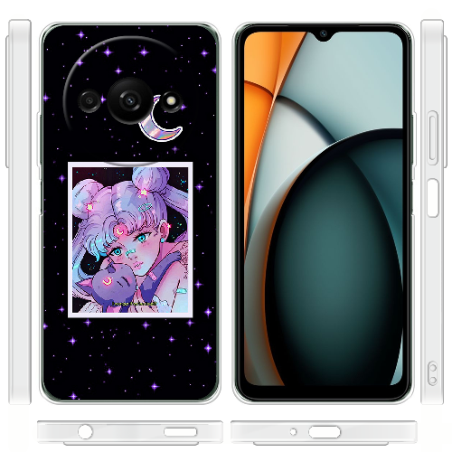 Чехол BoxFace Xiaomi Redmi A3 Sailor Moon night