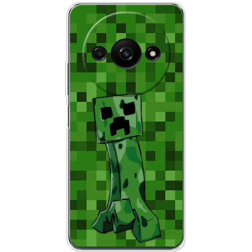 Чехол BoxFace Xiaomi Redmi A3 Minecraft Creeper