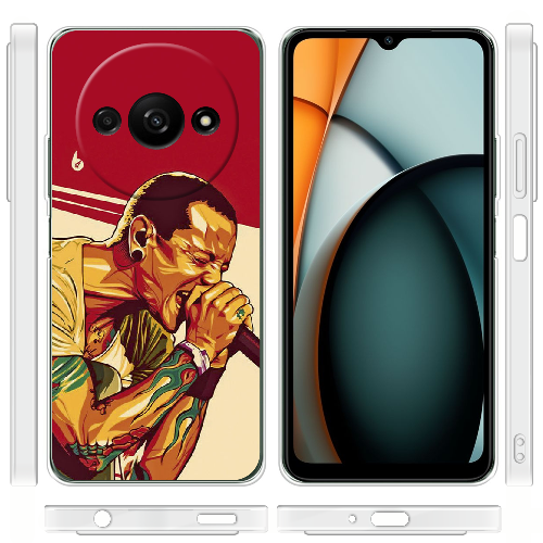 Чехол BoxFace Xiaomi Redmi A3 Chester Bennington