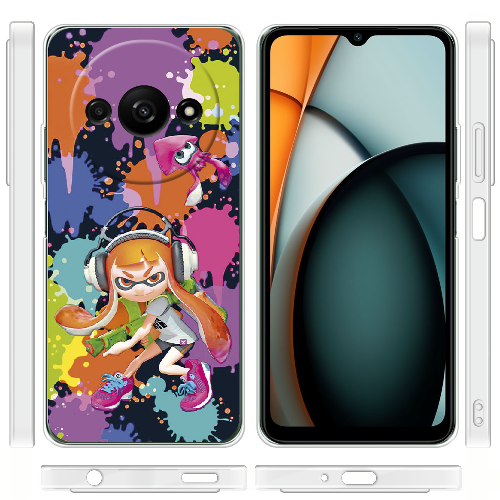 Чехол BoxFace Xiaomi Redmi A3 Splatoon Inklings