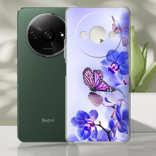 Чехол BoxFace Xiaomi Redmi A3 Orchids and Butterflies