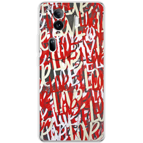 Чехол BoxFace OPPO Reno 11 Pro 5G Love Graffiti