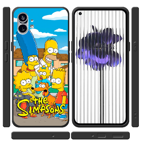 Чехол BoxFace Nothing Phone (1) the simpsons