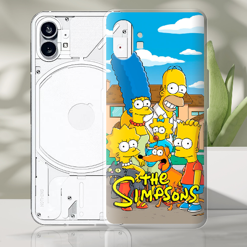 Чехол BoxFace Nothing Phone (1) the simpsons