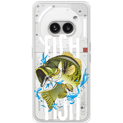 Чехол BoxFace Nothing Phone (2a) Bass fish