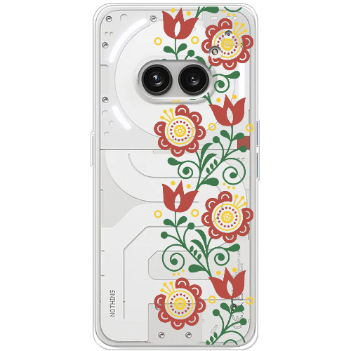 Чехол BoxFace Nothing Phone (2a) Ethno Flower