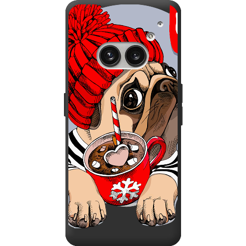 Чехол BoxFace Nothing Phone (2a) Winter Puggy